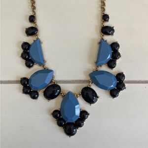 Kate Spade Beautiful Daylight Jewels Elegant Blue and Navy Statement Necklace